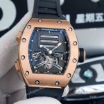 Sexy Time Richard Mille RM69 Rose Gold Tourbillon Erotic Automatic Watch Replica